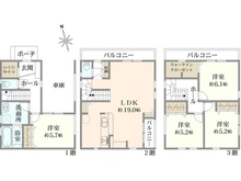 【神奈川県/海老名市国分南】神奈川県海老名市国分南2丁目　1号棟 