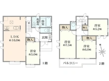 【神奈川県/横浜市瀬谷区上瀬谷町】瀬谷区上瀬谷町　新築戸建5号棟 