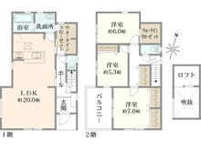 【神奈川県/横浜市瀬谷区東野】瀬谷区東野　新築戸建　3号棟 