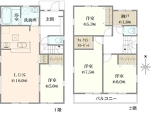 【神奈川県/横浜市瀬谷区南瀬谷】瀬谷区南瀬谷1丁目　新築戸建　2号棟 