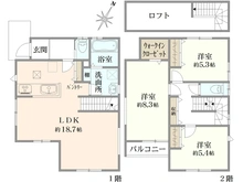 【神奈川県/横浜市瀬谷区二ツ橋町】横浜市瀬谷区二ツ橋町　新築戸建　No.1/2 