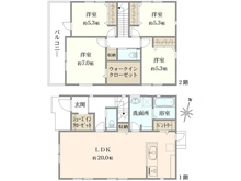 【神奈川県/横浜市旭区笹野台】笹野台3丁目　新築戸建　1号棟 