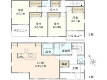 【神奈川県/横浜市瀬谷区下瀬谷】横浜市瀬谷区下瀬谷1丁目　新築戸建 