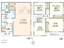 【神奈川県/横浜市旭区四季美台】旭区四季美台　新築戸建3号棟 