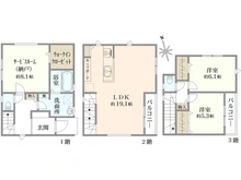 【神奈川県/横浜市西区西戸部町】横浜市西区西戸部町3丁目　新築戸建　5号棟 