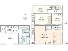 【神奈川県/横浜市泉区中田西】中田西2丁目　新築戸建　1号棟 