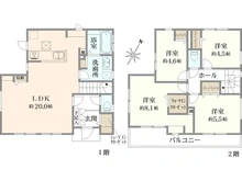 【神奈川県/横浜市港南区野庭町】横浜市港南区野庭町　新築戸建1号棟(全10棟) 