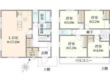 【神奈川県/横浜市旭区中希望が丘】横浜市旭区中希望が丘　新築戸建1号棟(全2棟) 