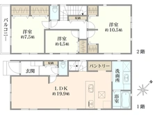 【神奈川県/横浜市保土ケ谷区常盤台】横浜市保土ケ谷区常盤台　新築戸建1号棟(全4棟) 