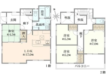 【神奈川県/横浜市瀬谷区宮沢】瀬谷区宮沢2丁目　新築戸建　2号棟（全11棟） 