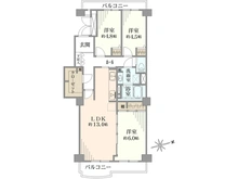 【千葉県/松戸市新松戸】サンライトパストラル壱番街 C棟 