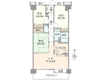 【東京都/小平市鈴木町】グランスクエア一橋学園　弐番街 