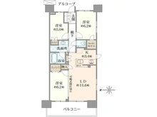 【東京都/稲城市東長沼】プラウドシティ南山 E棟 
