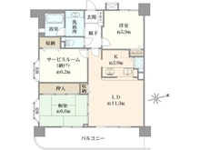 【東京都/府中市府中町】ライオンズマンション府中いちょう通り 