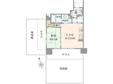 【東京都/調布市染地】シティテラス多摩川 F棟 