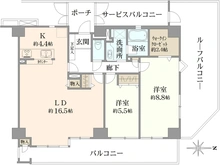 【東京都/東大和市桜が丘】西武東大和ハイツ 