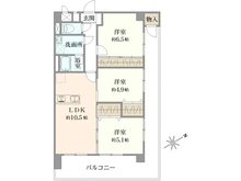 【東京都/新宿区北新宿】東建柏木マンション 