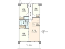 【埼玉県/さいたま市見沼区大字蓮沼】エクセル大宮東3番館 