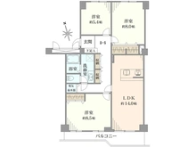 【千葉県/柏市松葉町】北柏ライフタウン松葉町四丁目第二団地 4-1-3号棟 