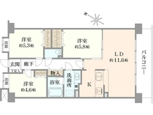 【千葉県/船橋市北本町】サンヴェール船橋東海神 