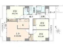 【東京都/江戸川区松江】ヴィルヌーブ一之江 