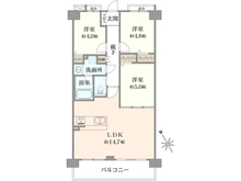 【千葉県/市川市田尻】クリオ原木中山壱番館 
