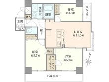 【神奈川県/川崎市麻生区高石】キャッスルマンション百合ヶ丘 