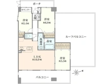 【東京都/調布市西つつじケ丘】ランドコートつつじケ丘 