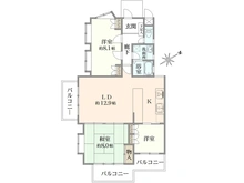【神奈川県/横浜市鶴見区上の宮】バームハイツ菊名五番館壱 