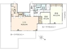 【東京都/港区元麻布】サンビューハイツ元麻布 