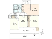 【神奈川県/川崎市宮前区平】向ヶ丘遊園センチュリータウン 11号棟 