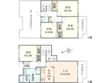 【東京都/立川市一番町】エステート立川一番町 26号棟 