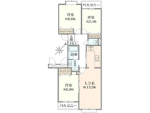【神奈川県/川崎市高津区末長】コスモ梶ヶ谷 