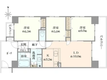 【東京都/足立区東六月町】グーディッシュ竹の塚弐番館 