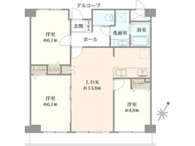 【埼玉県/さいたま市南区白幡】コスモノーブル武蔵浦和III 