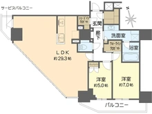 【大阪府/大阪市天王寺区筆ケ崎町】リバーガーデンタワー上町台筆ヶ崎 