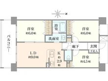 【東京都/北区浮間】レーベンハイム浮間公園ラグパス 