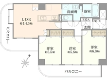 【神奈川県/横浜市旭区柏町】ピュアハイツ南万騎が原　5階 