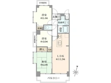 【埼玉県/所沢市大字北秋津】ワコーレ所沢III 