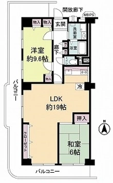 【大阪府/枚方市香里ケ丘】日商岩井香里ケ丘マンション 