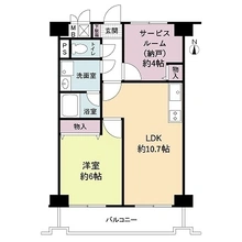 【大阪府/大阪市淀川区新高】ダイアパレス三国二号棟 