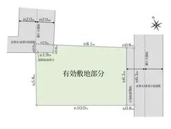 【東京都/港区白金台】港区白金台5丁目　売地 区画図