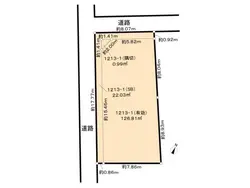 【東京都/港区赤坂】港区赤坂4丁目土地 区画図