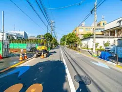 【東京都/豊島区巣鴨】豊島区巣鴨一丁目 土地 前面道路
