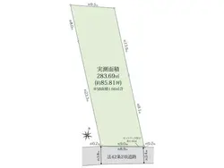 【東京都/港区赤坂】東京都港区赤坂4丁目　売地 区画図