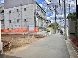 【東京都/渋谷区初台】渋谷区初台1丁目　売地 前面道路
