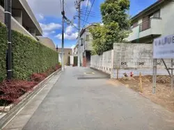 【東京都/渋谷区初台】渋谷区初台1丁目　売地 前面道路