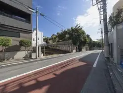 【東京都/渋谷区南平台町】渋谷区南平台町　建築条件付土地 前面道路