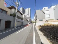 【東京都/渋谷区南平台町】渋谷区南平台町　建築条件付土地 前面道路