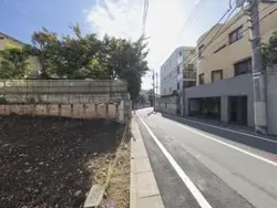 【東京都/渋谷区南平台町】渋谷区南平台町　建築条件付土地 前面道路